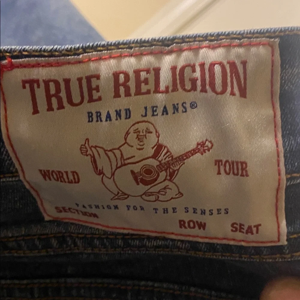 True Religion relaxed straight jeans